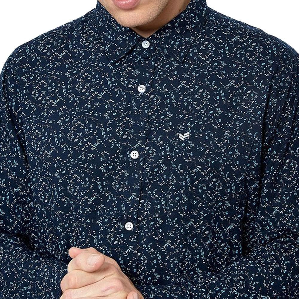 Chemise fleurie Marine Homme Kaporal Montye 2