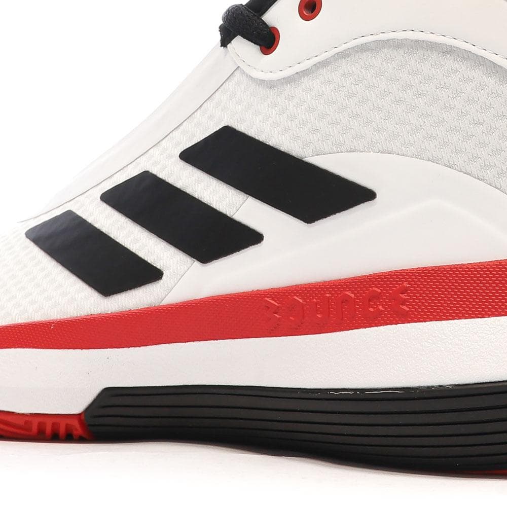 Chaussures de Basketball Blanc/Rouge Homme Adidas Bounce Legends 7