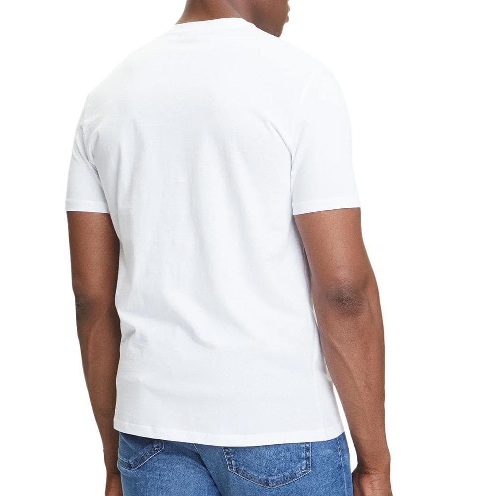 T-Shirt Blanc Homme Calvin Klein Jeans Center LV04RC857G 2