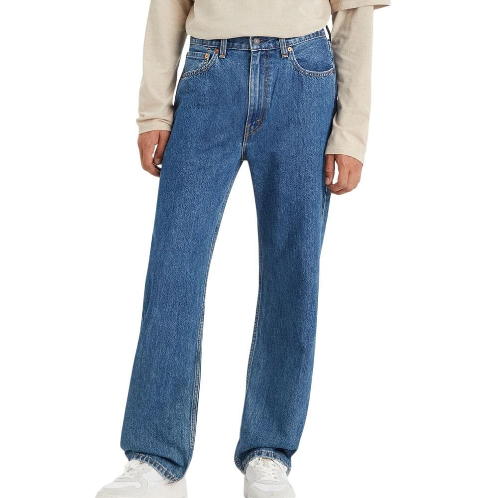 Jean 565 Bleu Brut Homme Levi's Loose Straight Med Indigo 1