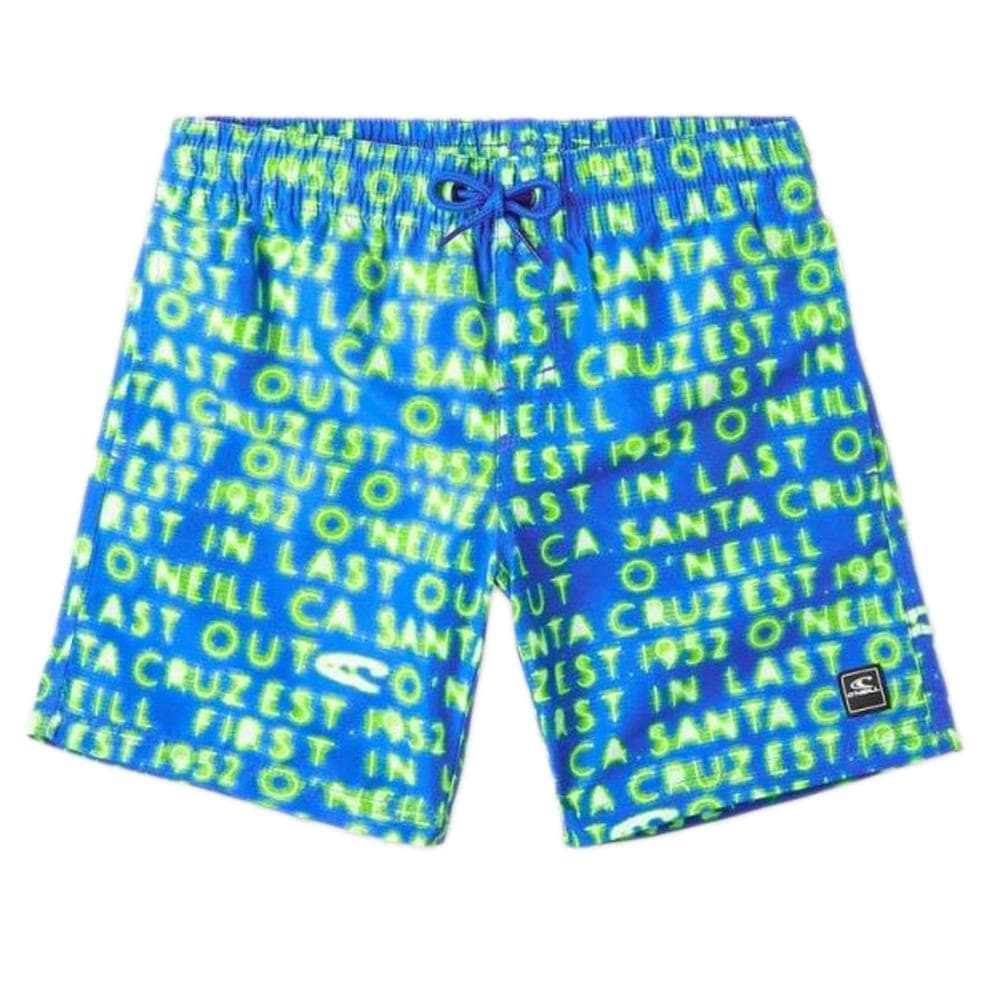 Short de bain Bleu/Vert Garçon O'Neill Calis 1