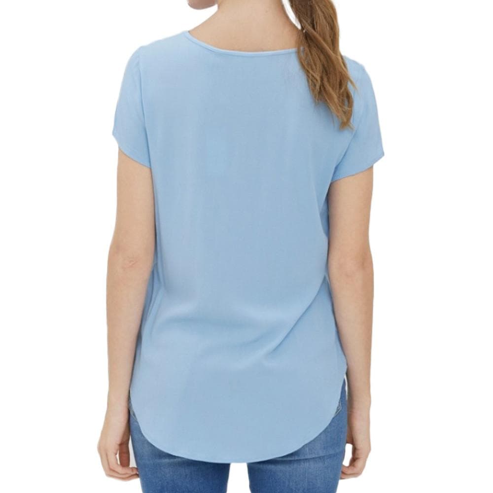 T-shirt Bleu Femme Vero Moda Becca 2