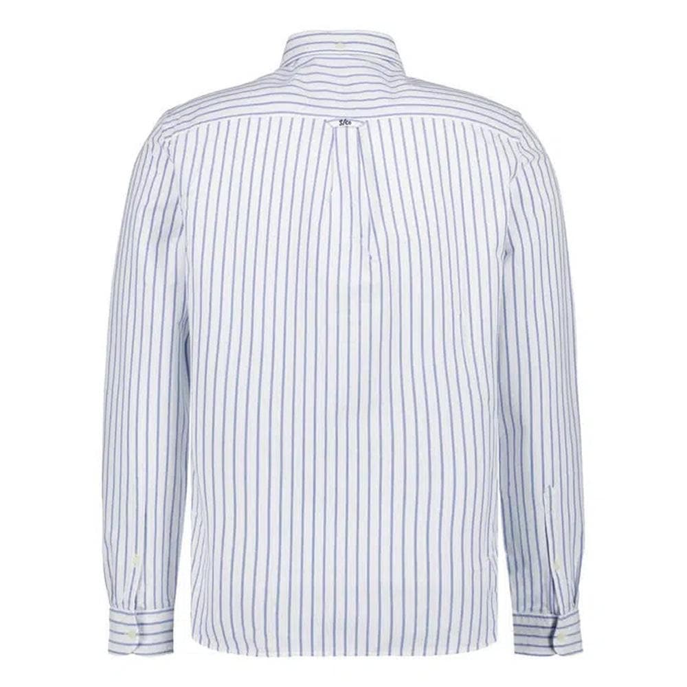 Chemise Bleu Homme Superdry Preppy 1 2