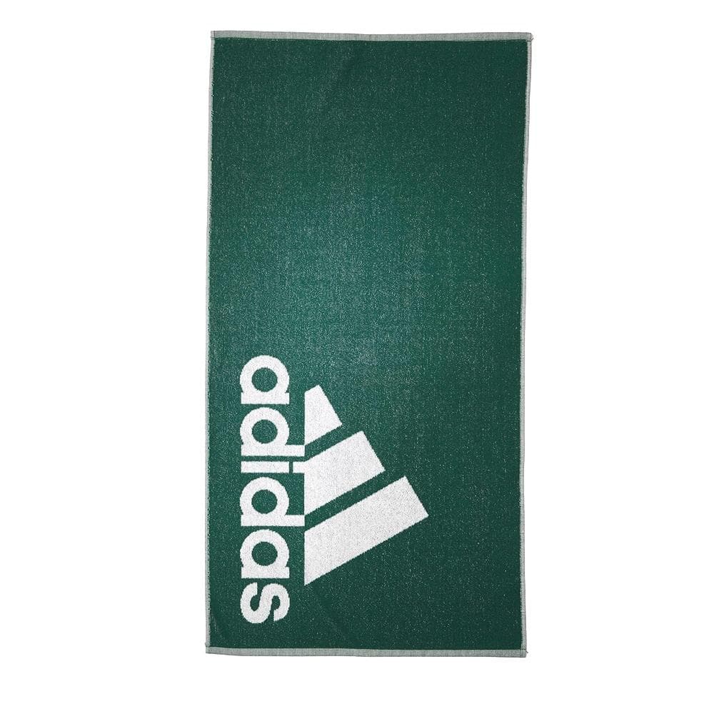 Serviette Blanc/VertHomme Adidas Towel 1