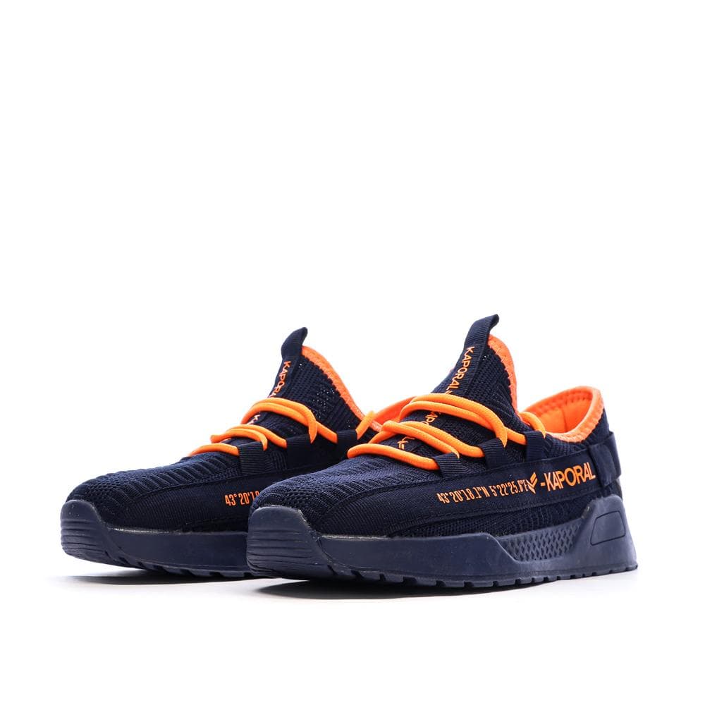 Baskets Marine/Orange Garçon Kaporal Dofini 6