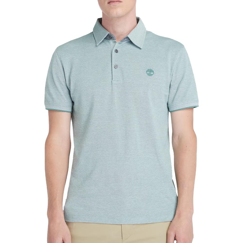 Polo Vert Homme Timberland Oxford 1