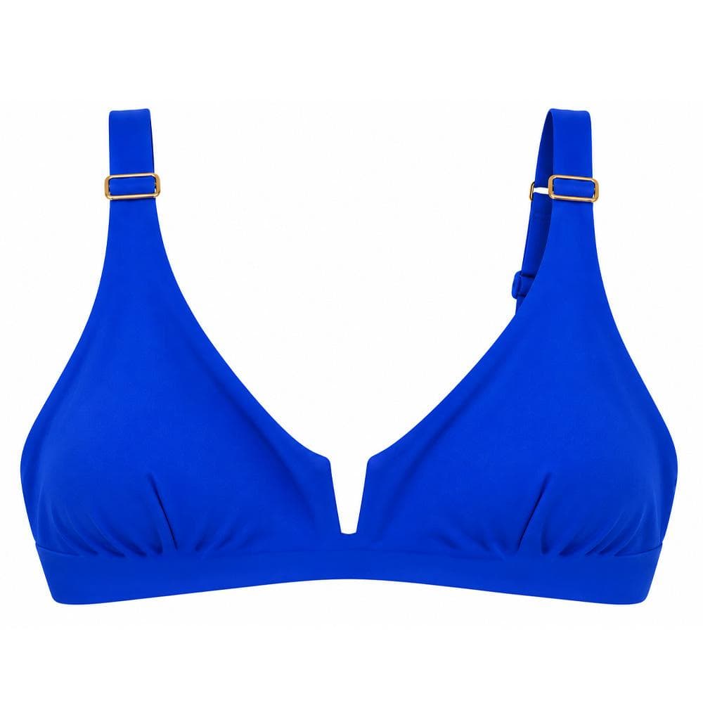 Haut de Maillot de bain Bleu électrique Femme Grain de Sable Louisa 1