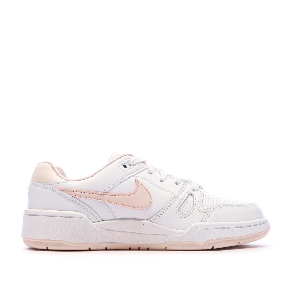 Baskets Blanc/Rose Fille Nike Full Force Lo 2