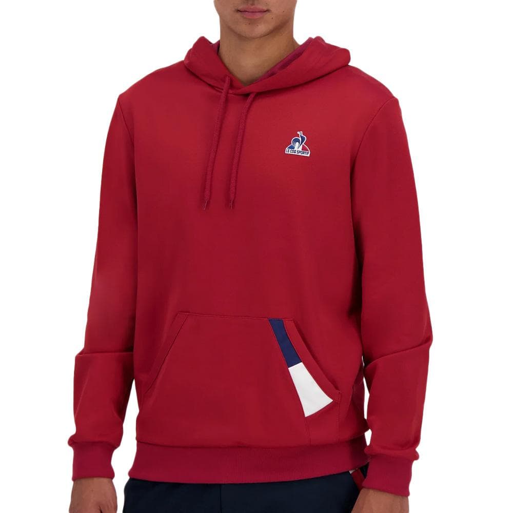 Sweat Bordeaux Homme Le Coq Sportif Hoody 1