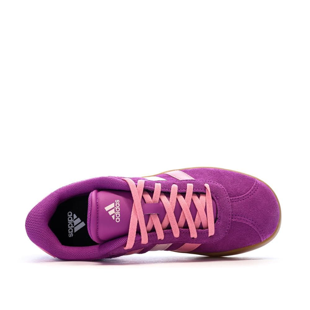 Baskets Violet Fille Adidas Court 3.0 K 4
