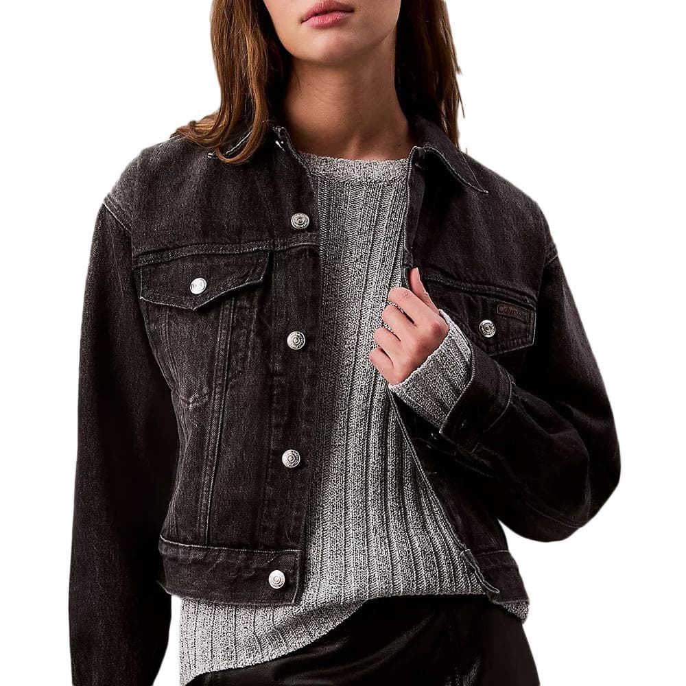 Veste Noire Femme Calvin Klein Jeans LV047B741G 1
