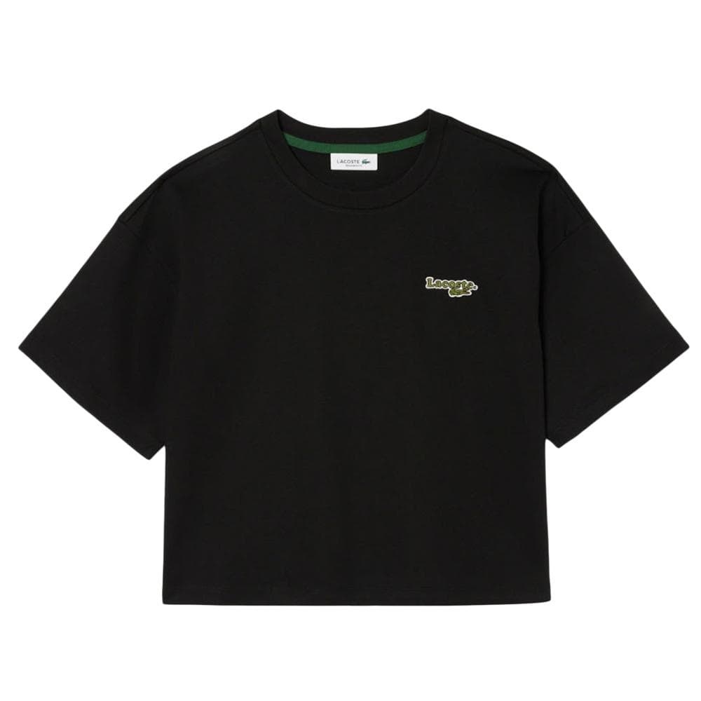 T-Shirt Marine Femme Lacoste Sigle 1