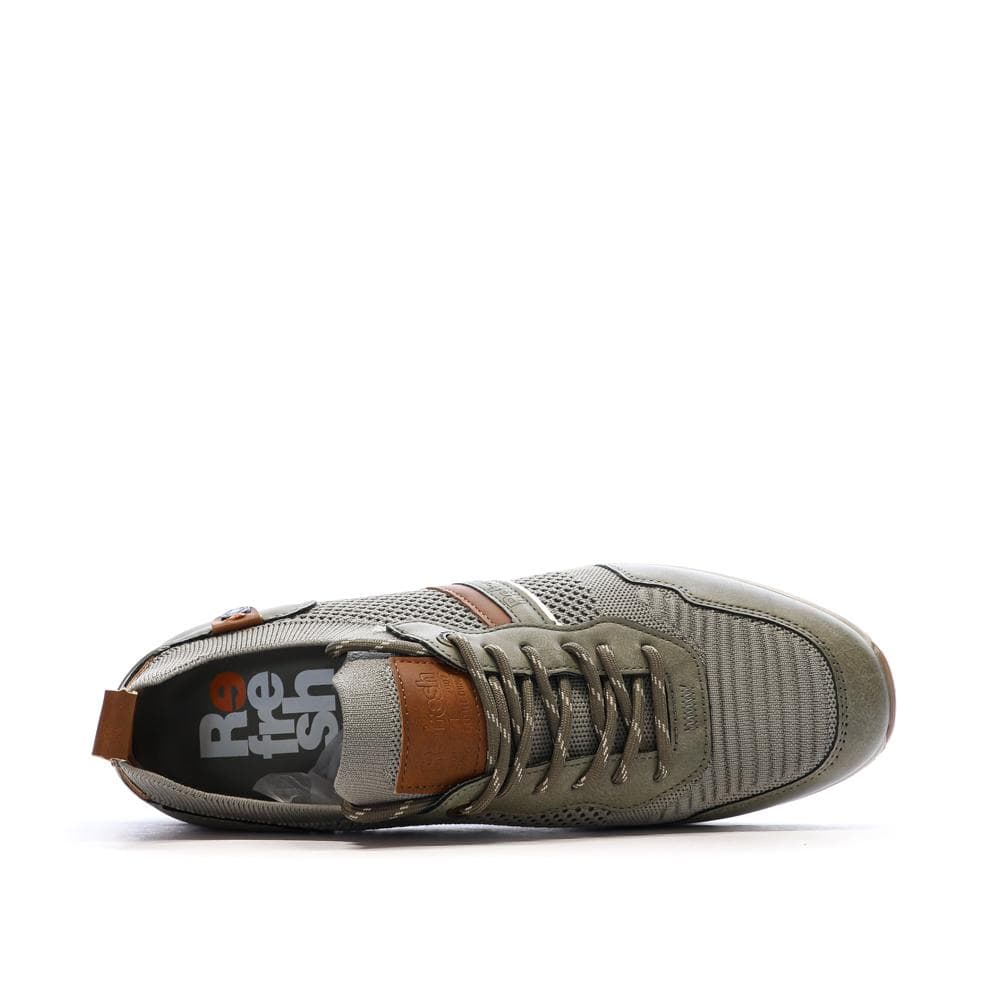 Baskets Kaki Homme Refresh 175665 4