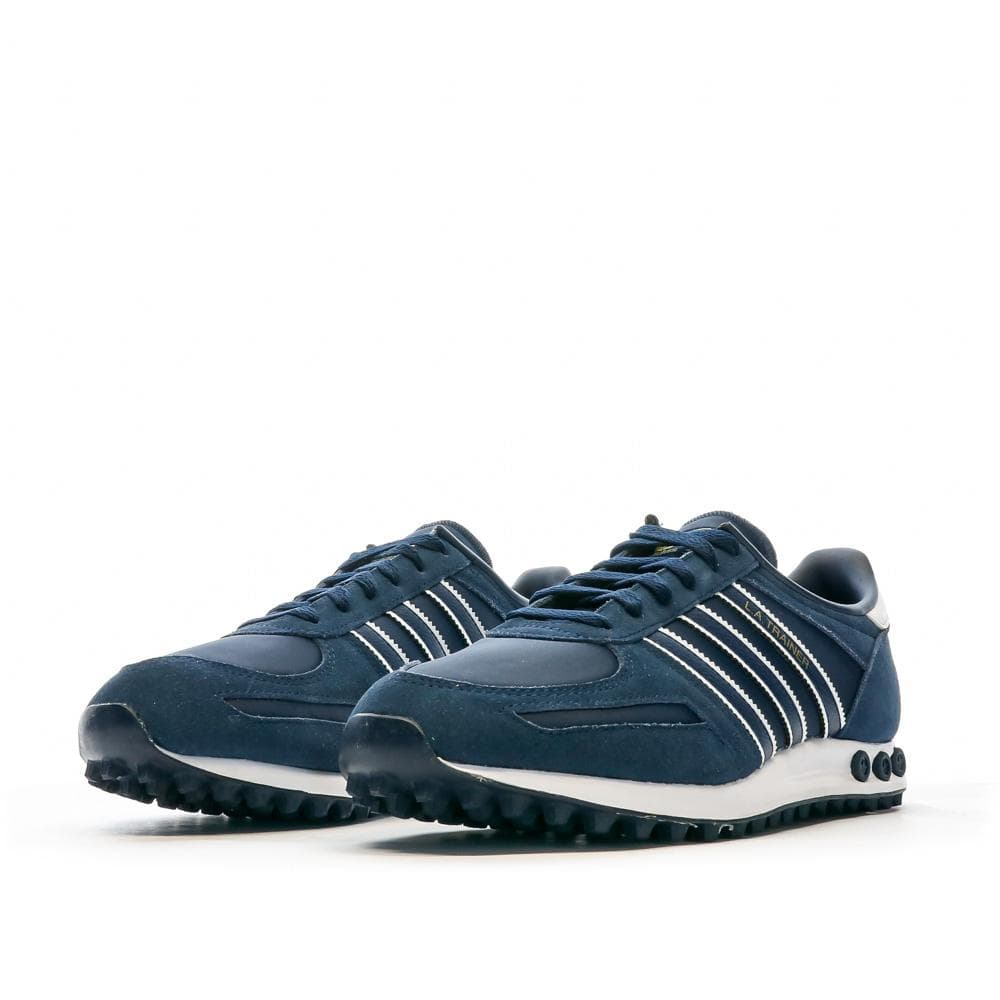 Baskets Marine Homme Adidas La Trainer 5