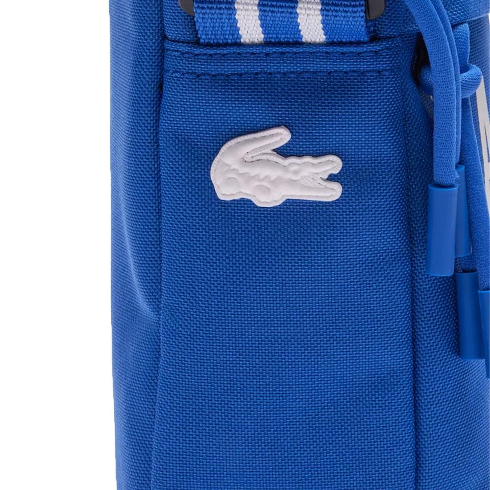 Sacoche Bleu Homme Lacoste Vertical Camera 3
