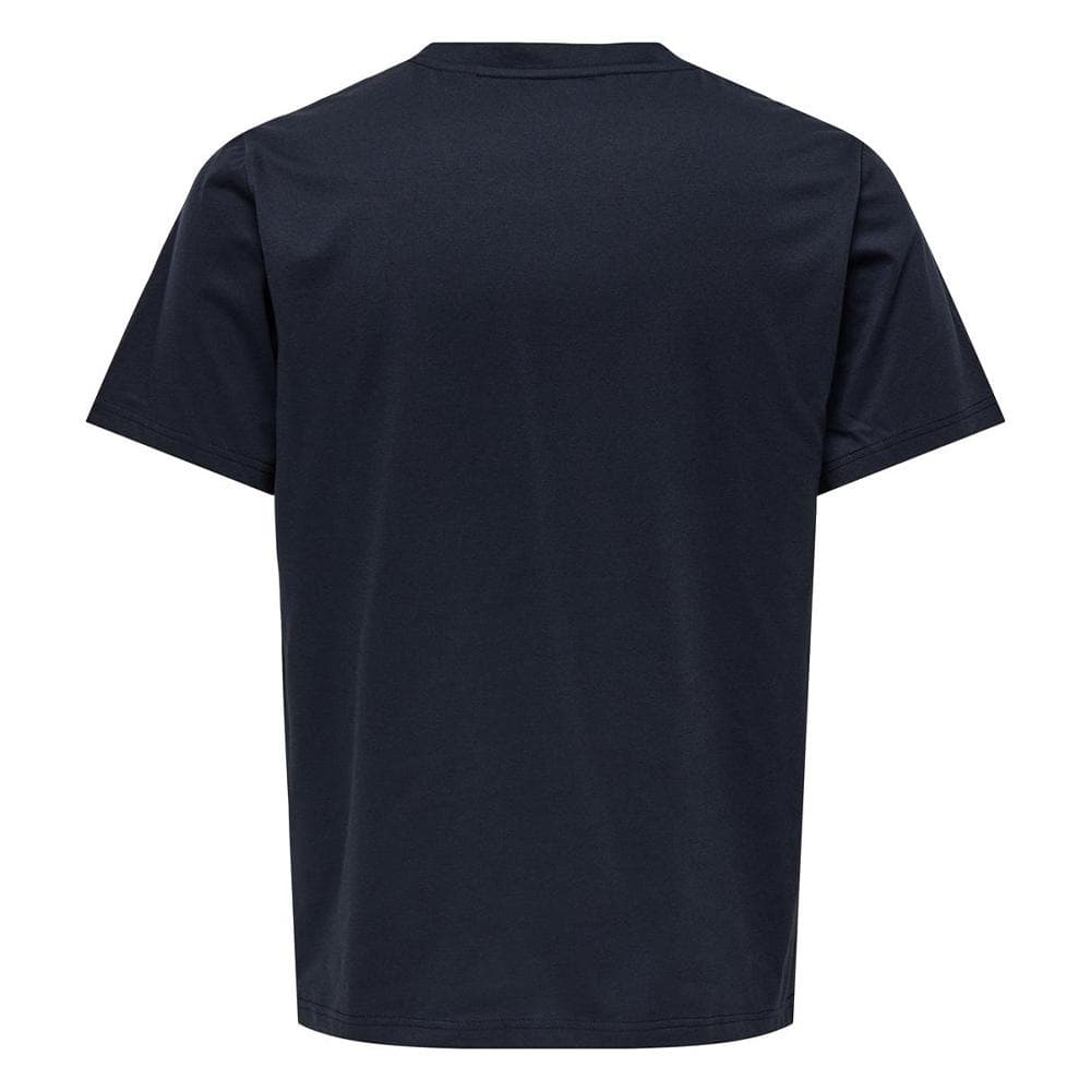 T-shirt Marine Homme Only & Sons Chinois 2