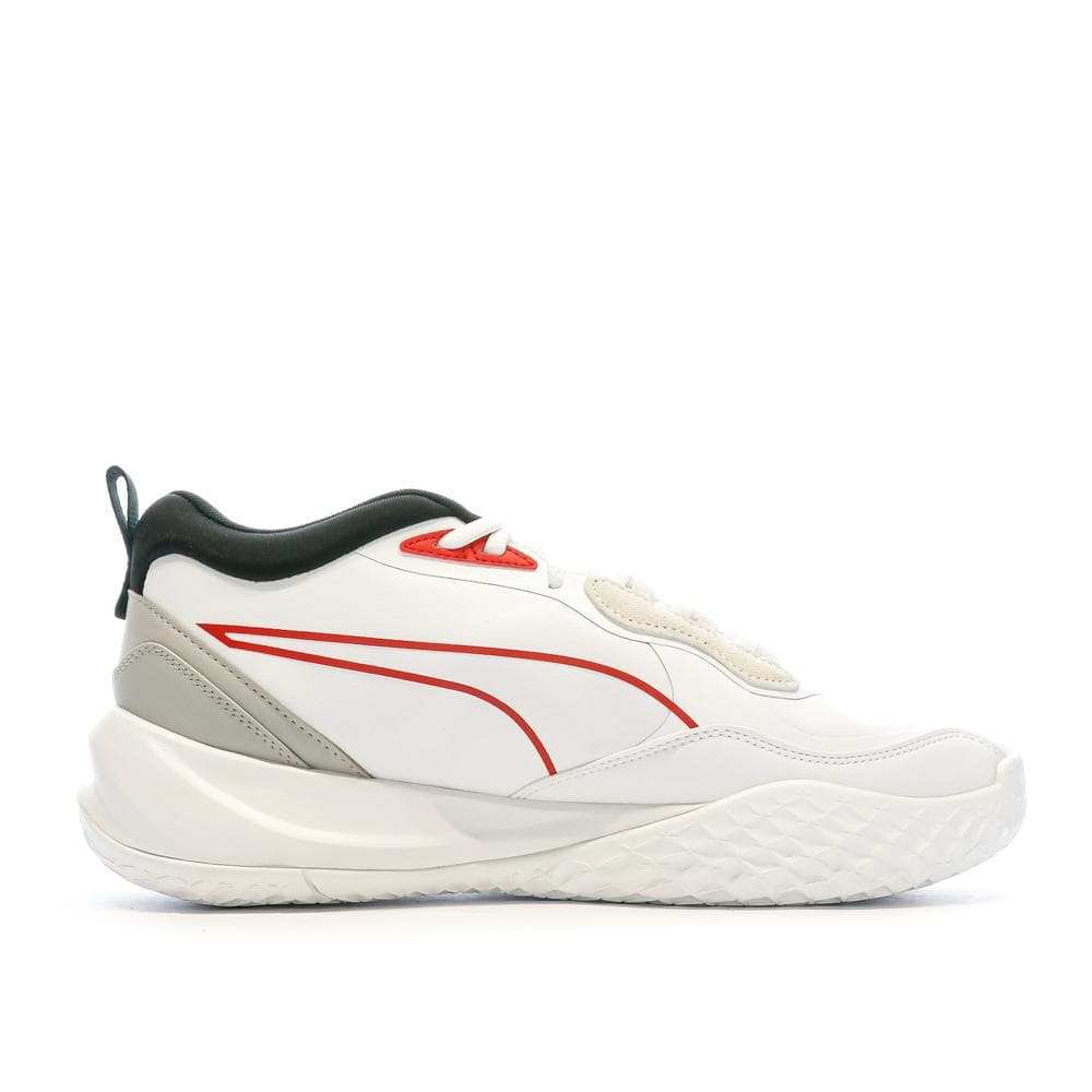 Chaussures de basketball Blanche/Rouge/Noir Homme Puma Playmaker 2