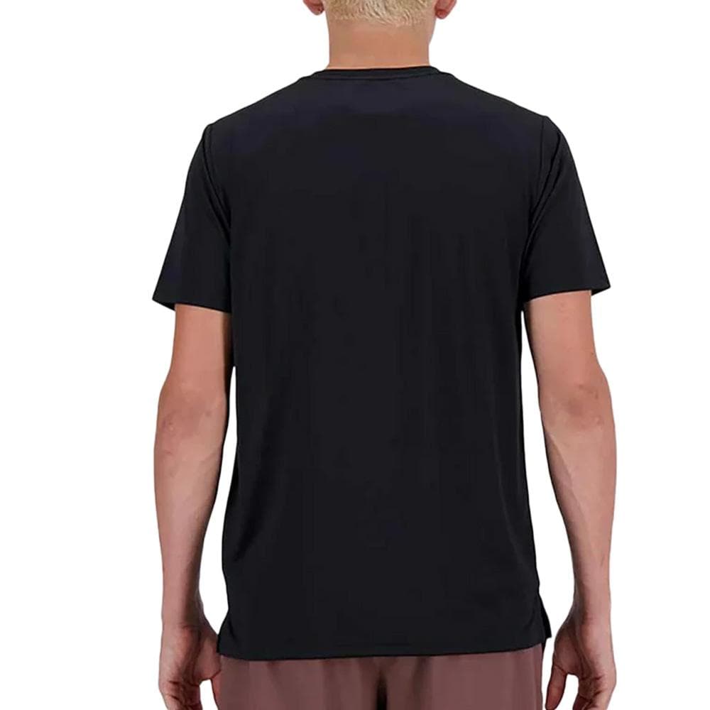 T-Shirt Noir Homme New Balance Sport Essentials1 2