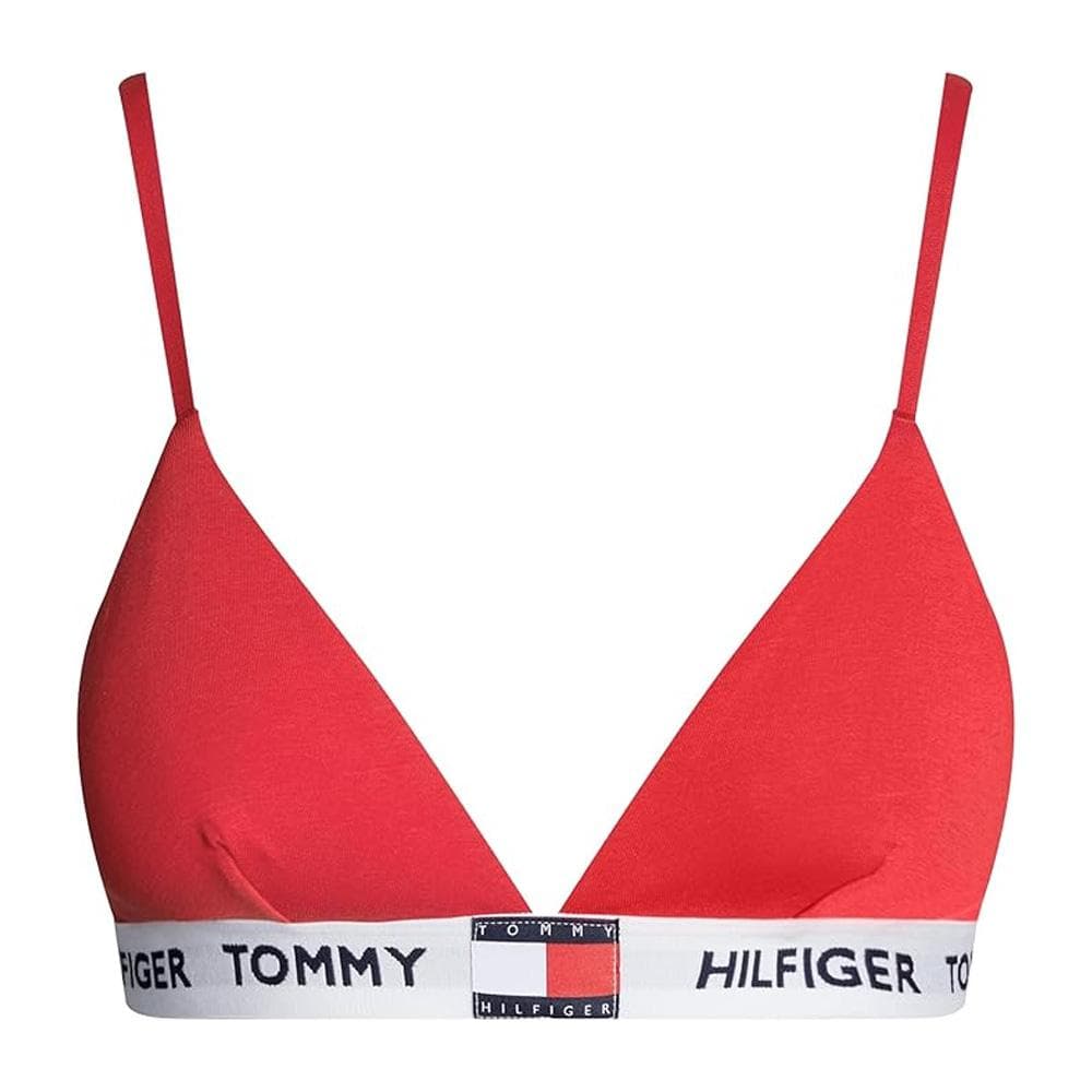 Soutien Gorge Rouge Femme Tommy Hilfiger Triangle 2
