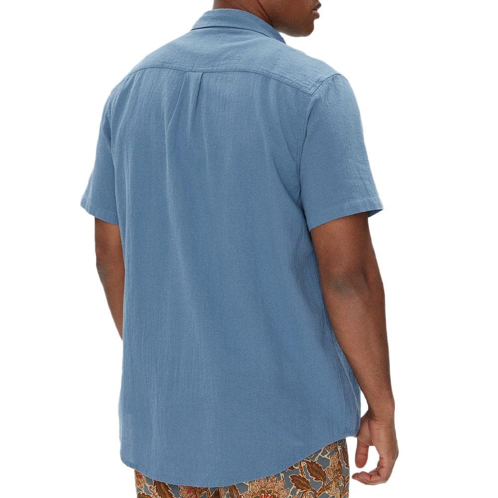 Chemise Bleu Homme Quiksilver Timebox 2