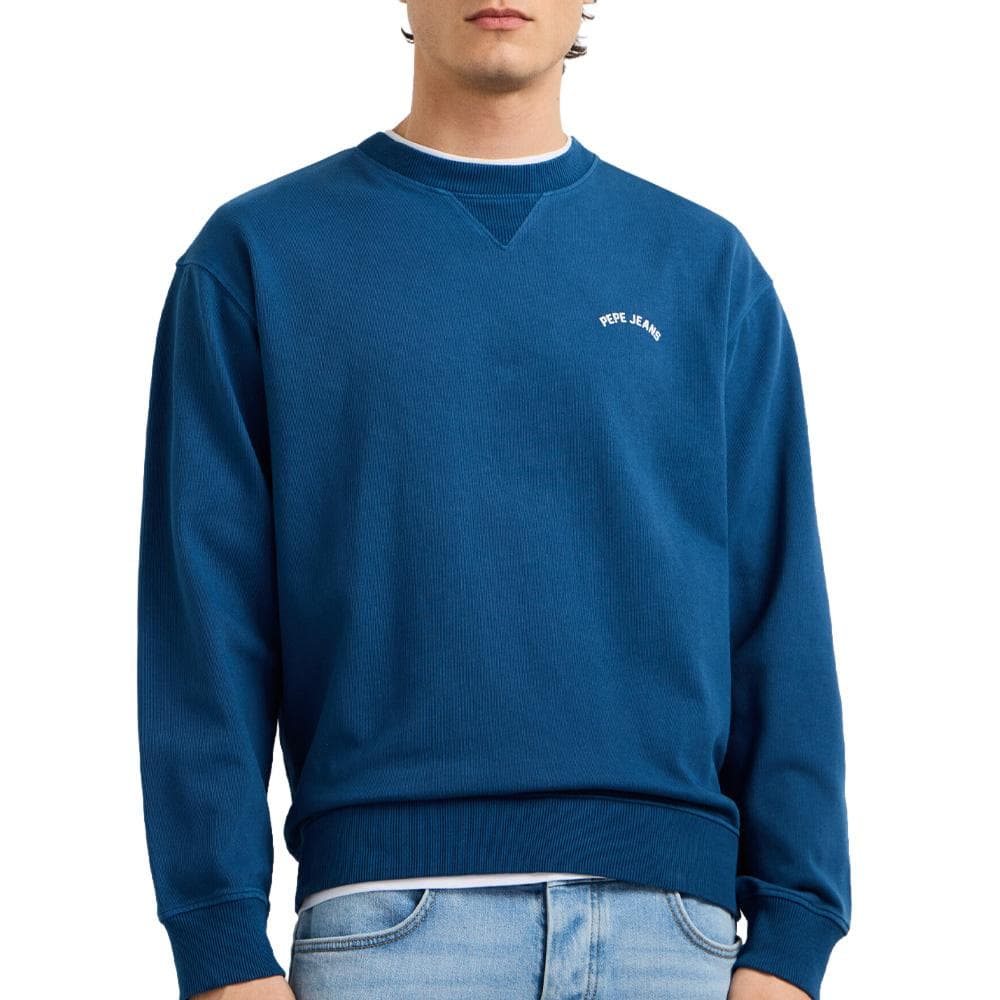 Sweat Bleu Royal Homme Pepe jeans John 1