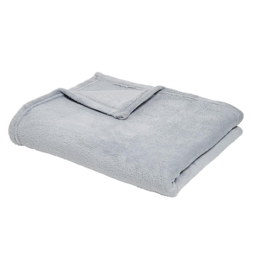 Plaid Gris Today Moelleux 125x150 1