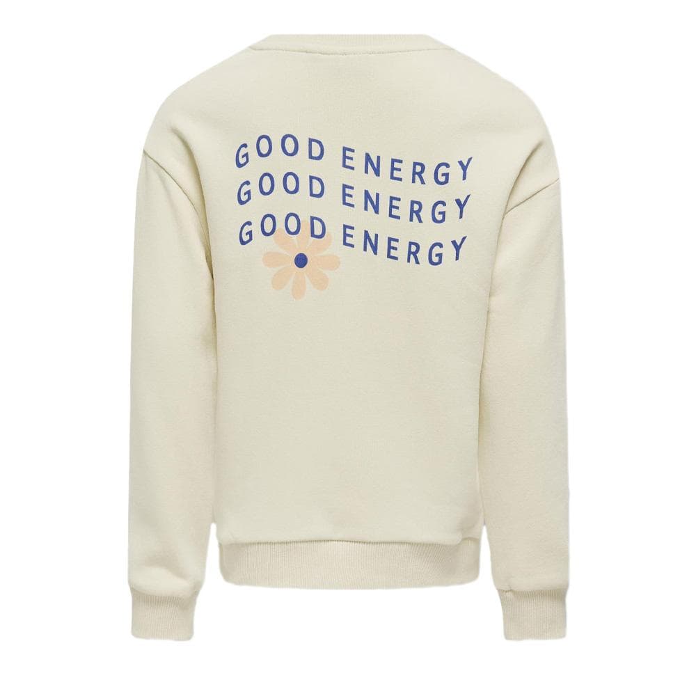 Sweat Beige Fille Kids ONLY Koglovely 2