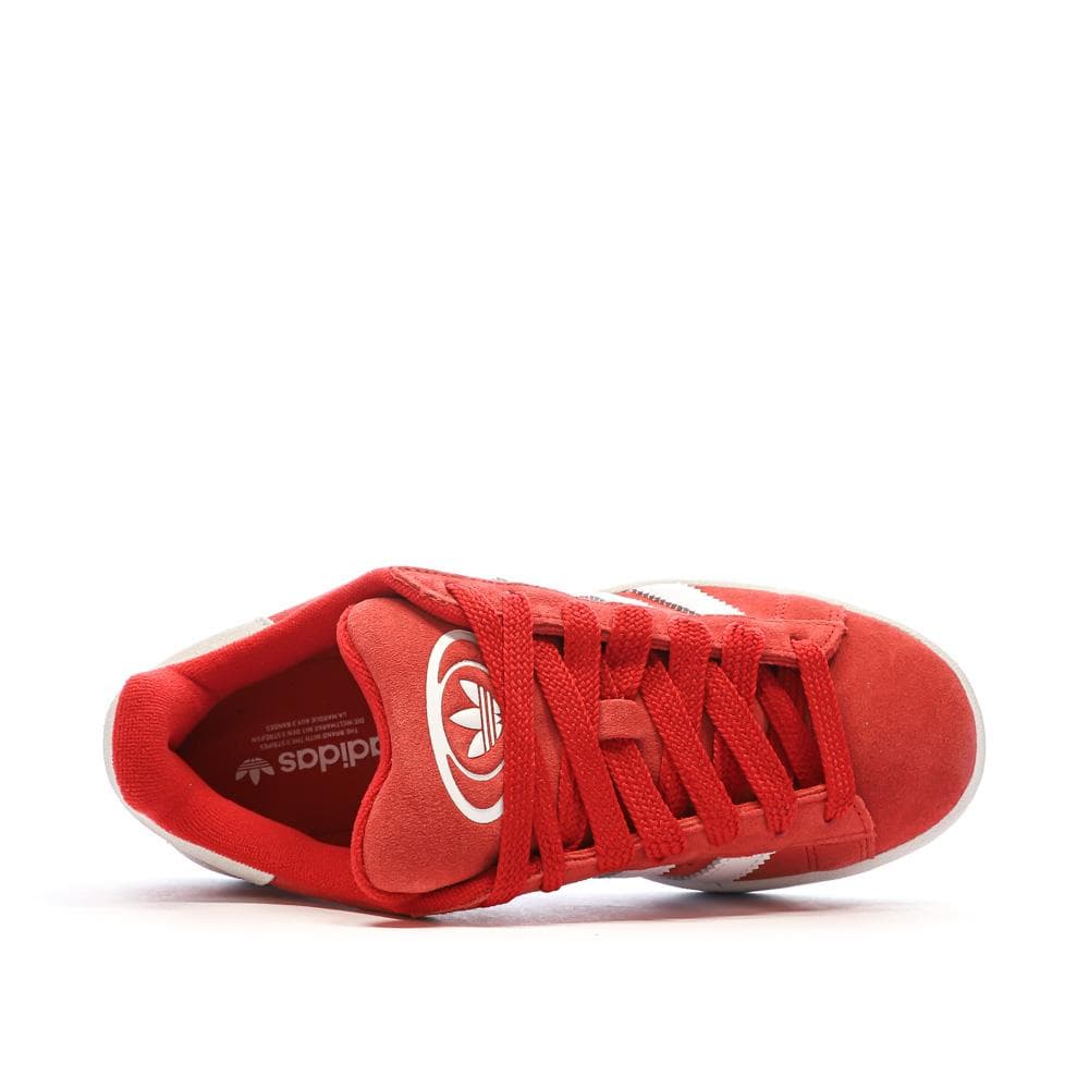 Baskets Rouges Femme Adidas Campus 4