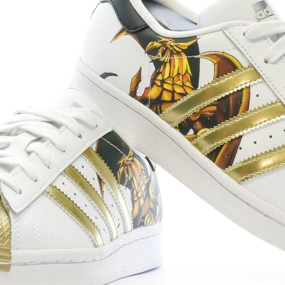 Baskets Blanches Mixte Adidas Superstar Yu-Gi-Oh 7
