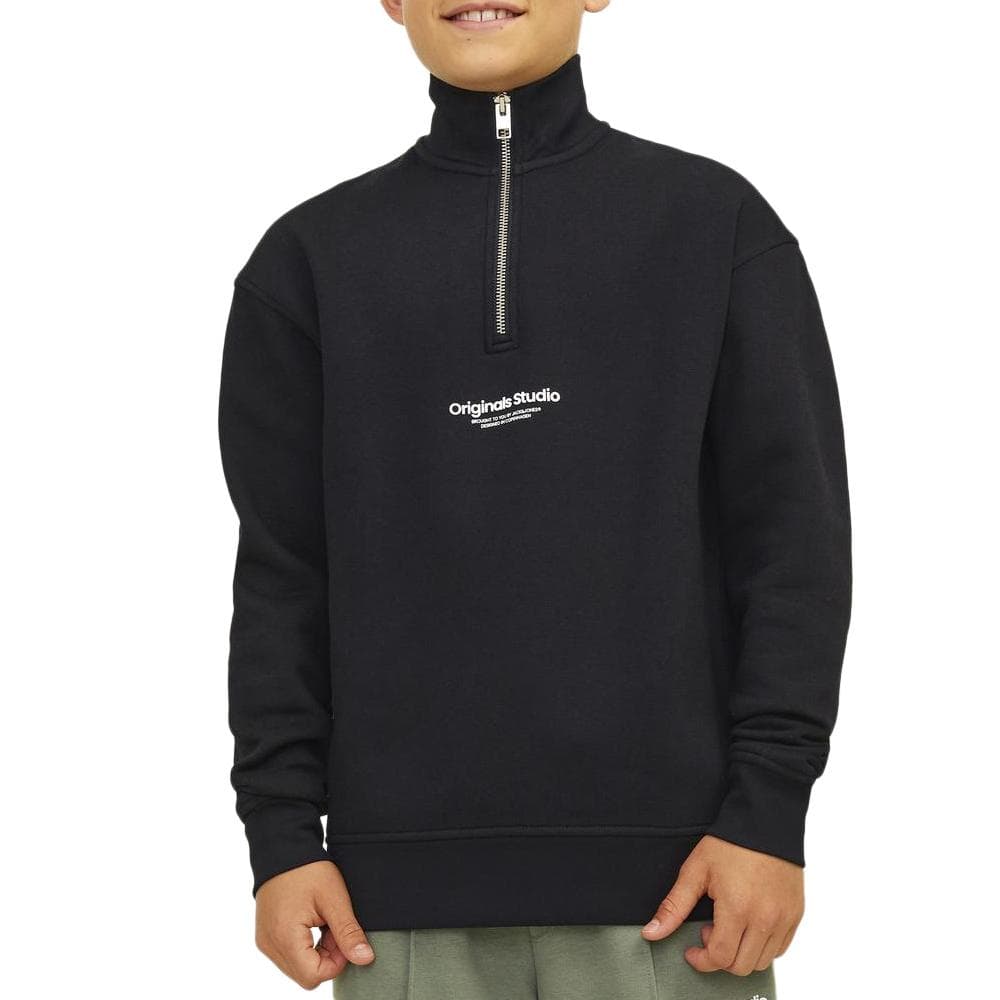 Sweat Noir Garçon Jack & Jones Vesterbro 12242475 1