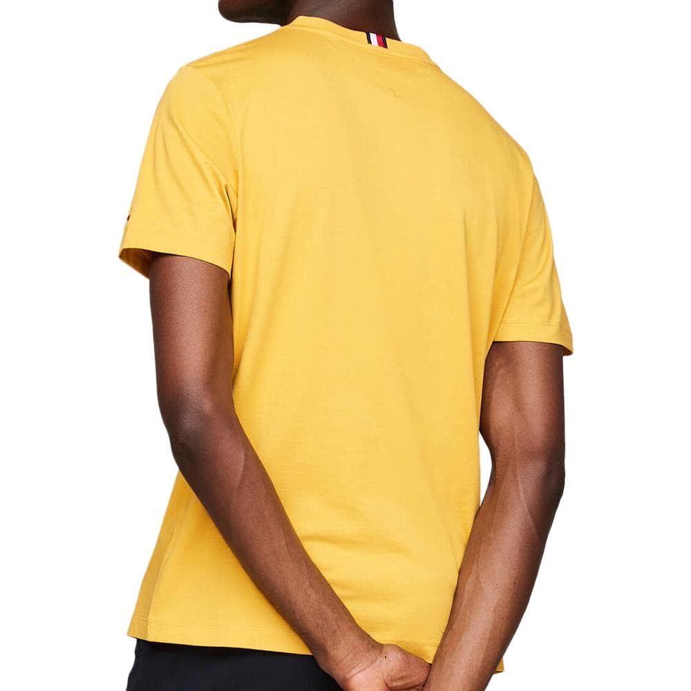 T-shirt Jaune Homme Tommy Hilfiger Global 2