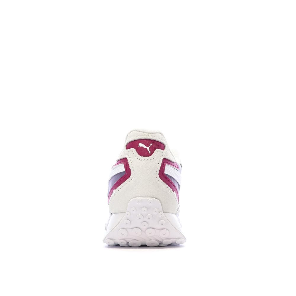 Baskets Blanches/Violettes Femme Puma Blktop 3