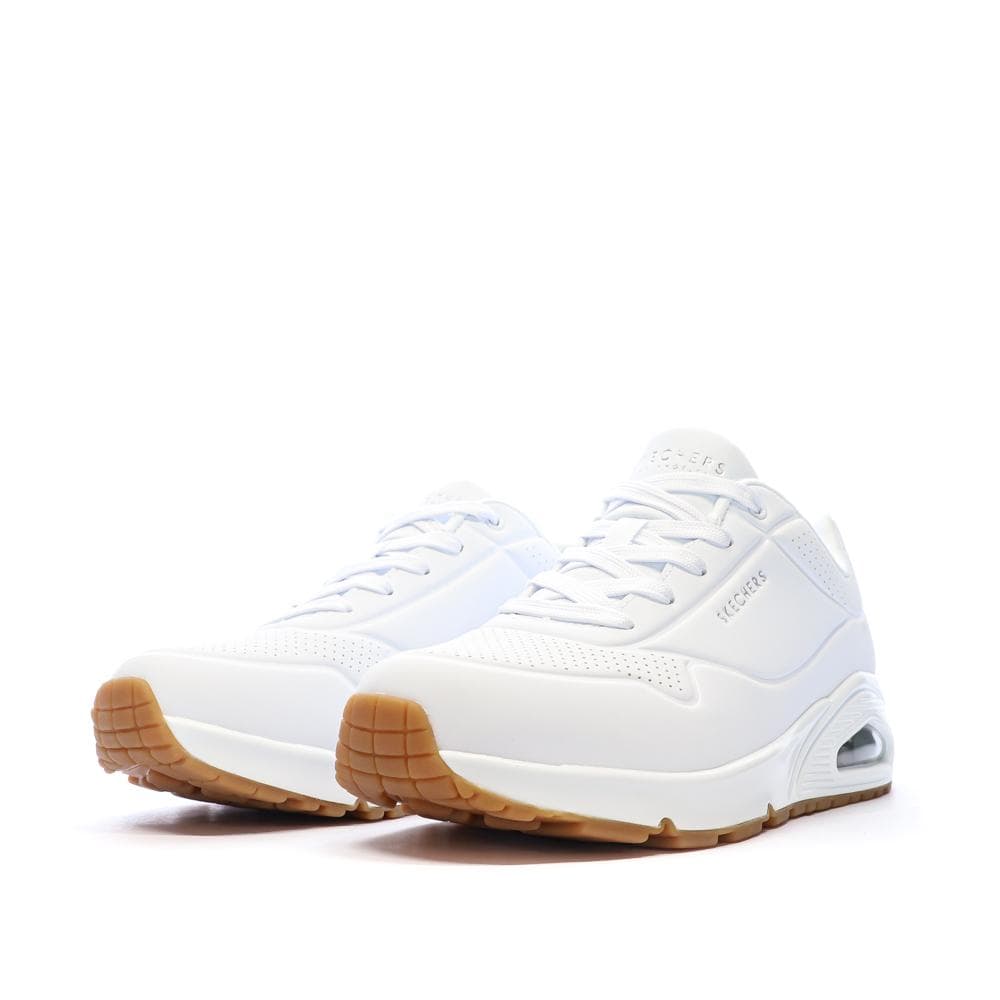 Baskets Blanches Femme Skechers Uno Stand On Air 6