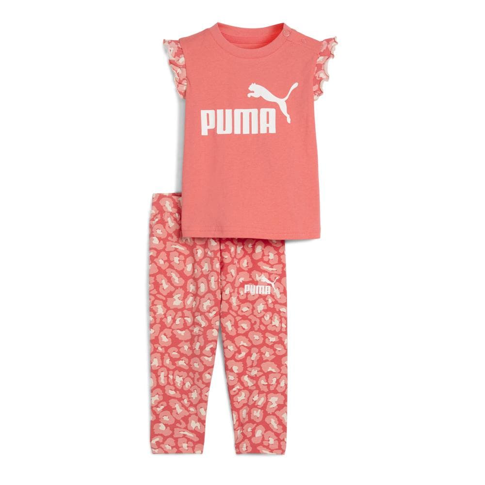 Ensemble Orange Fille Puma Animal 1
