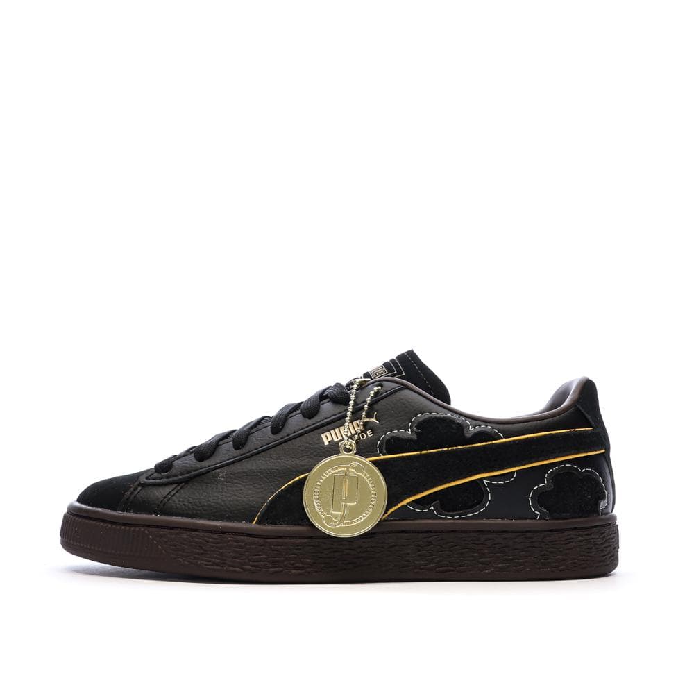 Baskets Noir/Marron Mixte Puma Suede 4 One Piece 1