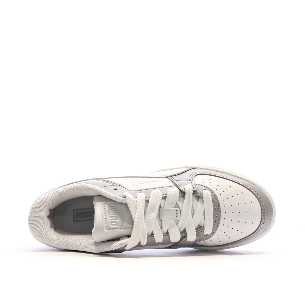 Baskets Blanche/Gris Femme Puma 394749-02 4
