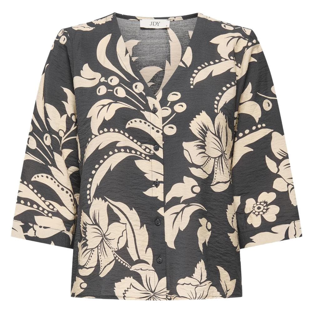 Blouse Beige/Gris Foncé Femme JDY Troya 1