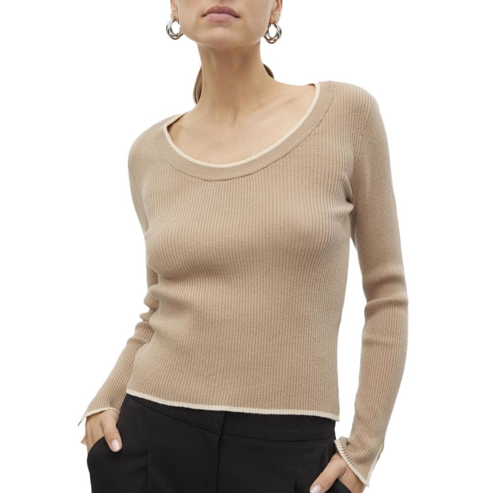 Pull Beige Femme Vero Moda Joan 1