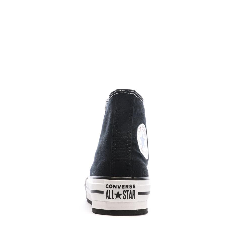 Baskets Noires Fille Converse All Star Eva Lift 3