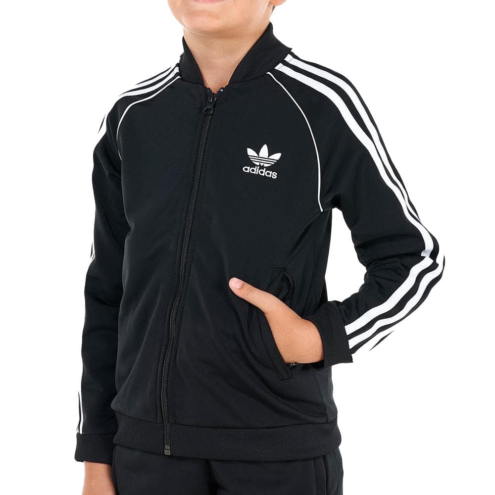 Veste Noir Garçon Adidas Adicolor 1
