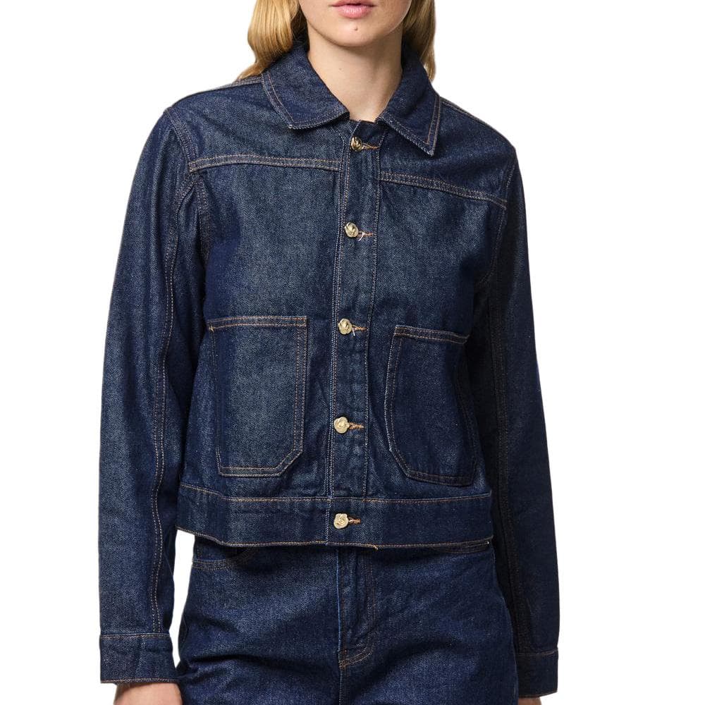 Veste en Jean Bleu Brut Femme Pieces Denim 1
