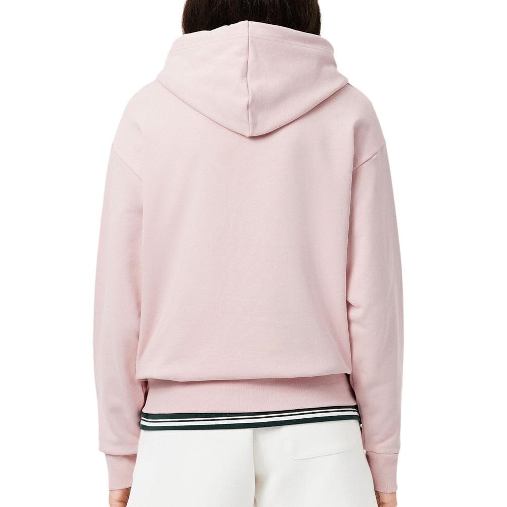 Sweat à Capuche Rose Femme Lacoste En Mollet 2