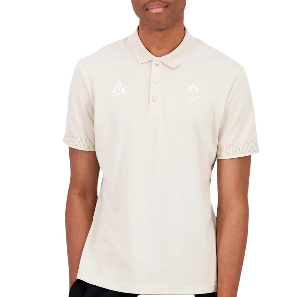 Polo Beige Homme Le Coq Sportif 2411053 1