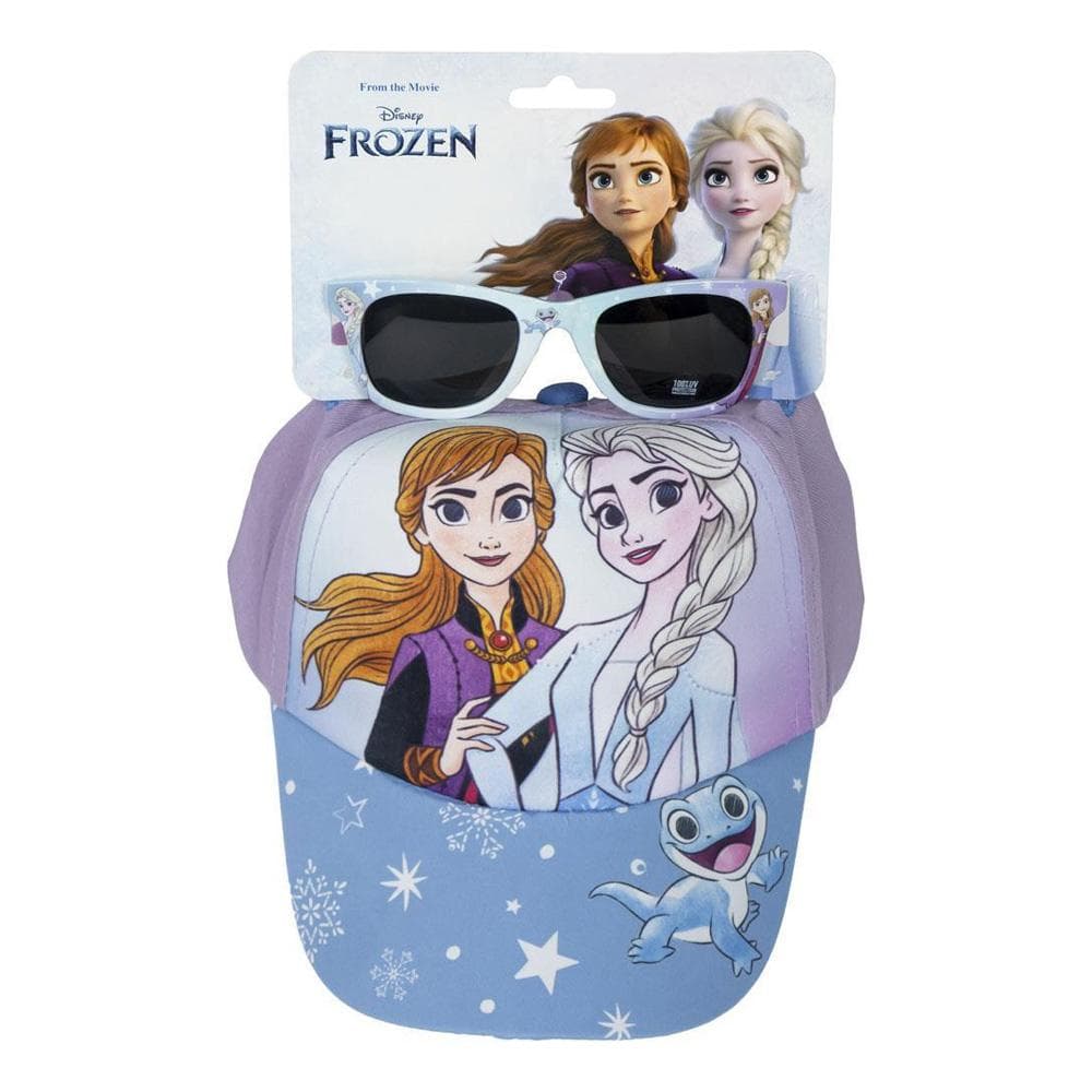 Kit Casquette + Lunette de Soleil Bleu/Mauve Enfant Sport Zone La Reine Des Neiges 1