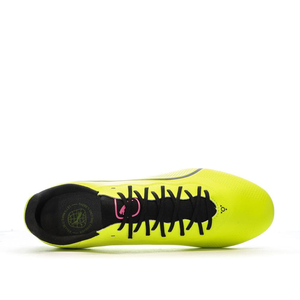 Chaussures de Foot Jaunes Homme Puma King Pro FG/AG 4