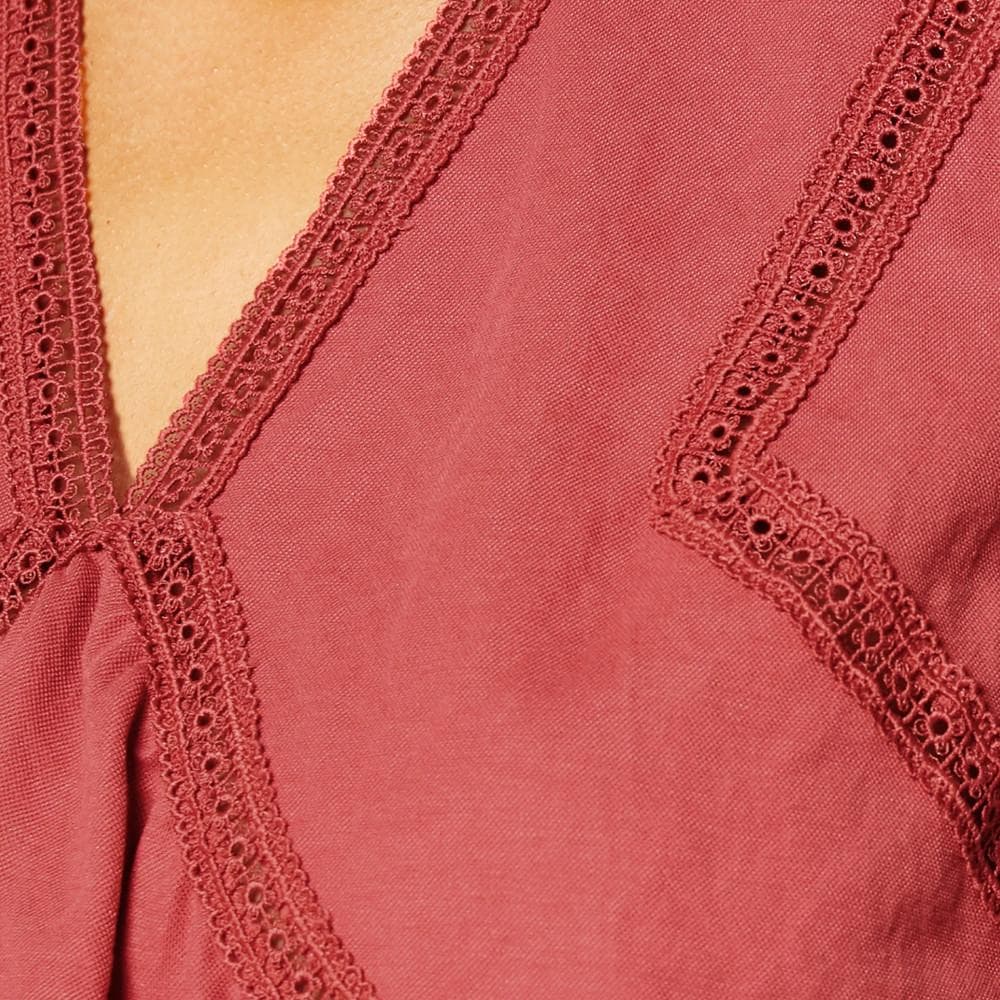 Top Rose foncé Femme Morgan Dera 3