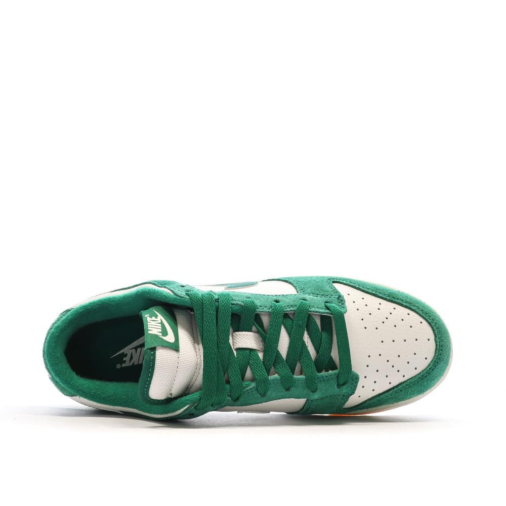 Baskets Blanches/Vertes Homme Nike Dunk Low 4