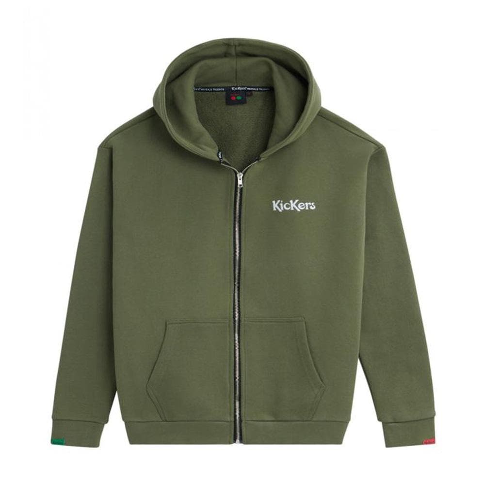Sweat Zippé Kaki Homme Kickers Zip Up Hoody 1