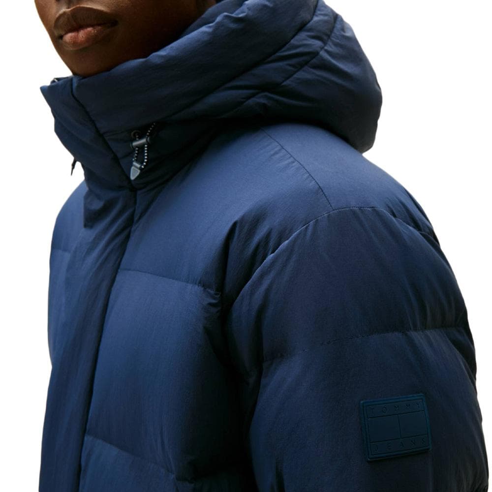 Doudoune Marine Homme Tommy Hilfiger Tjm Hooded Down Maxi 3