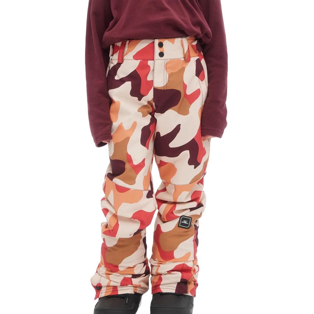 Pantalon de Ski Imprimé Blanc/Rouge Fille O'Neill Star Printed 1